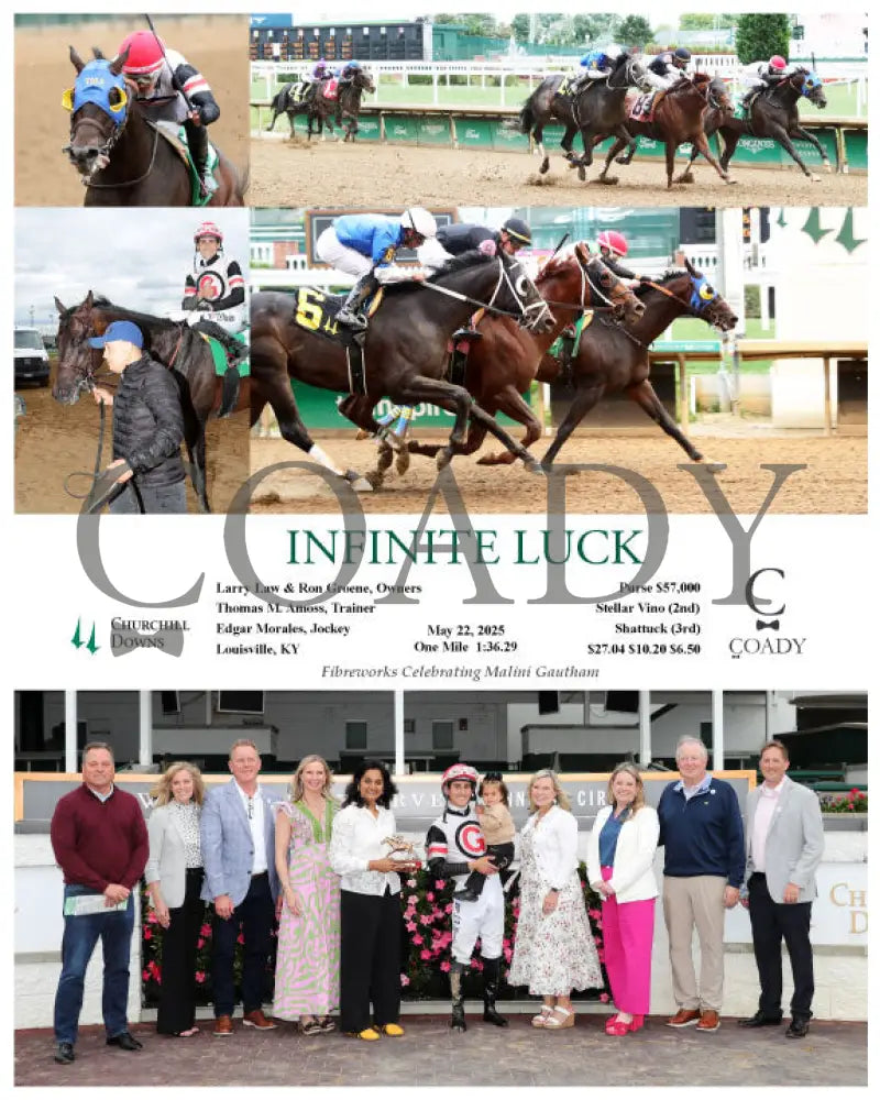 INFINITE LUCK - 052225 - Race 04 - CD - G Churchill Downs