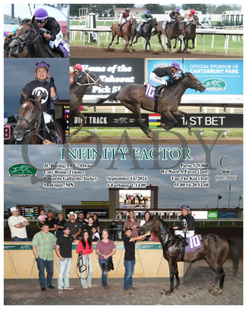 Infinity Factor - 09-14-24 R04 Cby Kentucky Downs