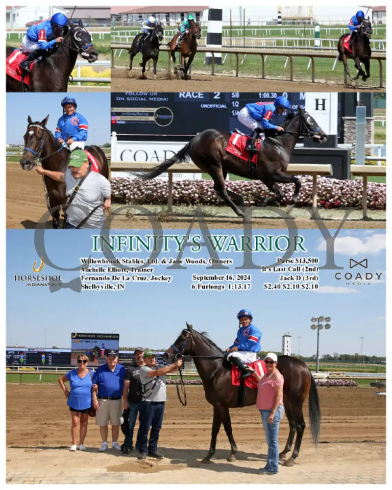 Infinity’s Warrior - 09-16-24 R02 Ind Indiana Grand
