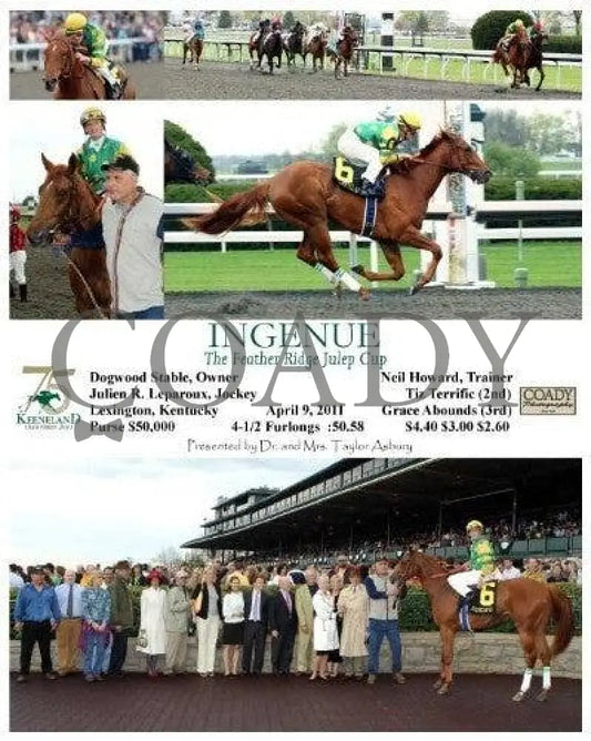 Ingenue - 040911 Race 02 Keeneland