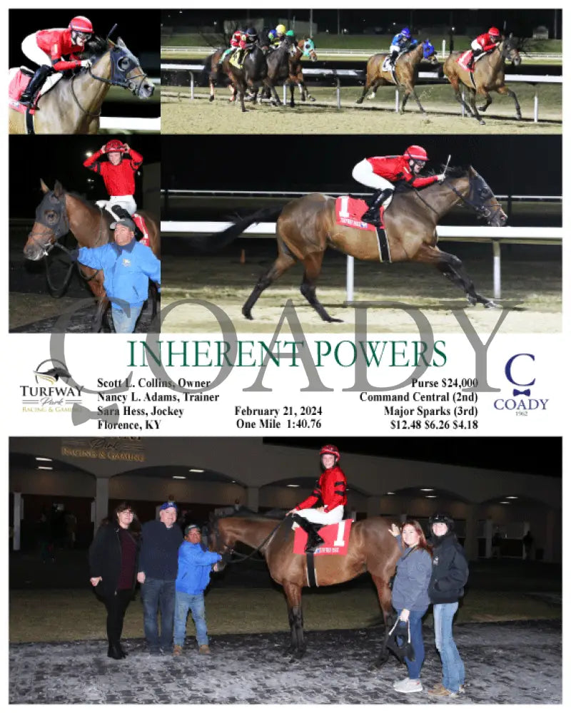 Inherent Powers - 02-21-24 R04 Tp Turfway Park