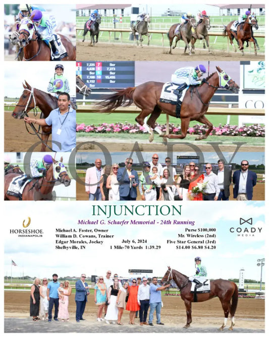 Injunction - Michael G. Schaefer Memorial 24Th Running 07-06-24 R08 Ind Indiana Grand
