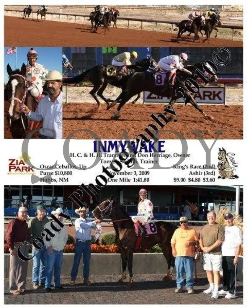 Inmywake - 9 20 2009 Zia Park