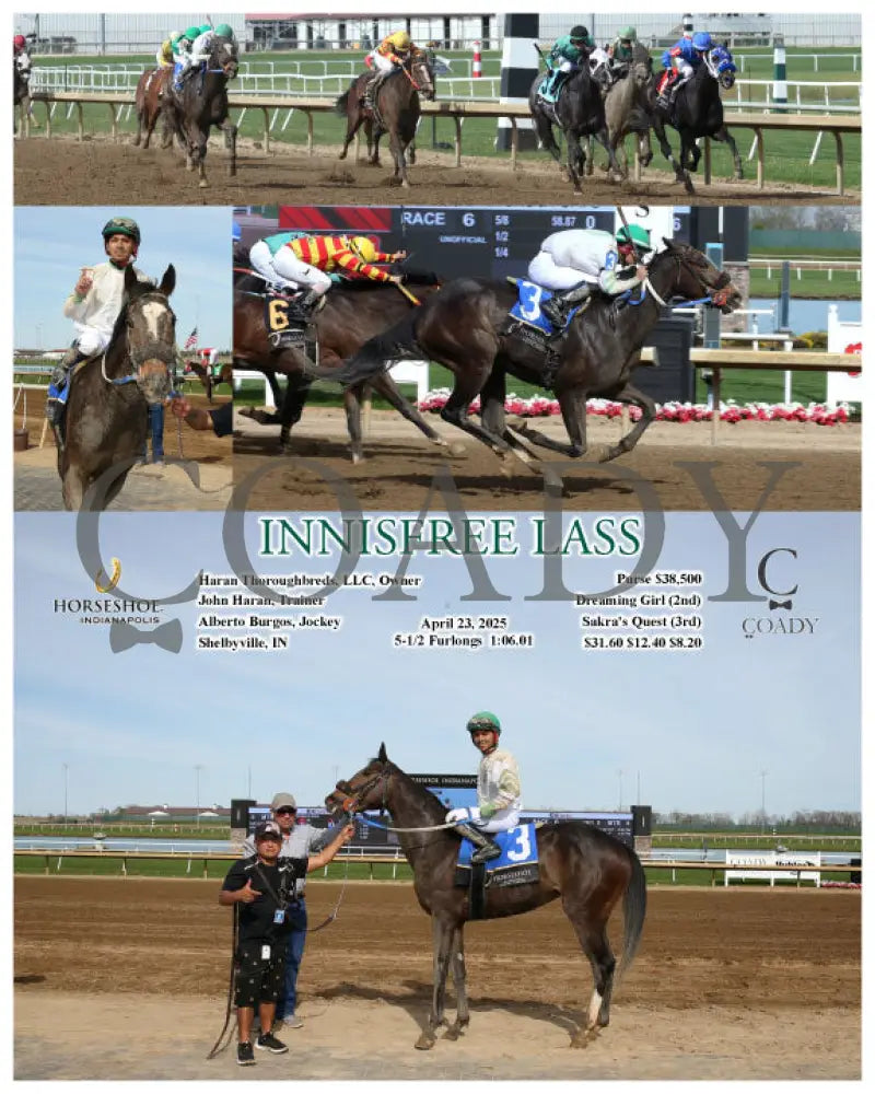 INNISFREE LASS - 04-23-25 - R06 - IND Indiana Grand