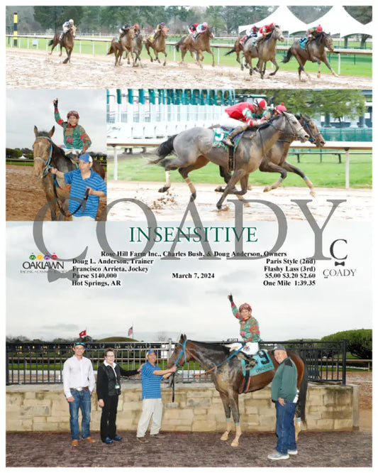 Insensitive - 03 - 07 - 24 R08 Op Oaklawn Park