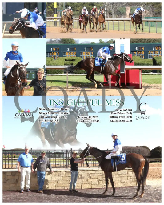 Insightful Miss - 01-31-25 R03 Op Oaklawn Park