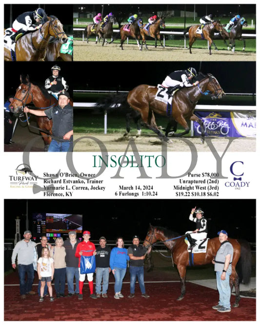 Insolito - 03 - 14 - 24 R07 Tp Turfway Park