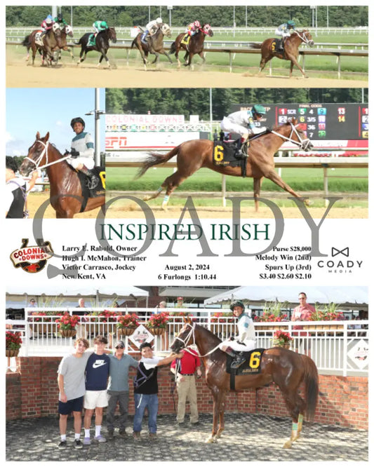 Inspired Irish - 08-02-24 R01 Cnl Colonial Downs