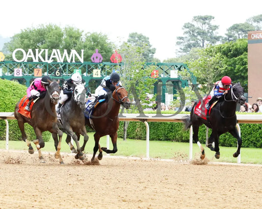 INSTANT REPLAY - The Bathhouse Row Stakes - 04-19-25 - R06 - OP - Finish 02 Oaklawn Park