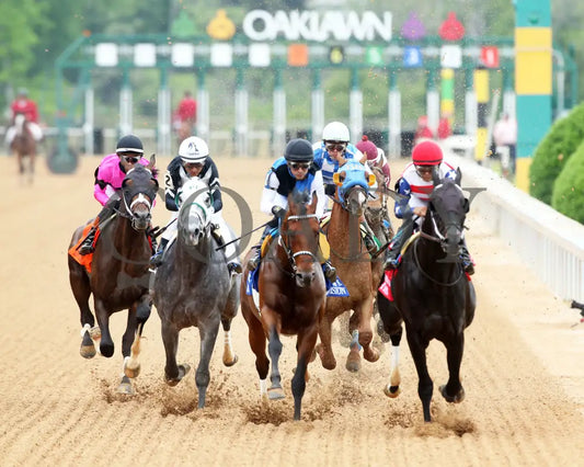 INSTANT REPLAY - The Bathhouse Row Stakes - 04-19-25 - R06 - OP - First Turn 01 Oaklawn Park