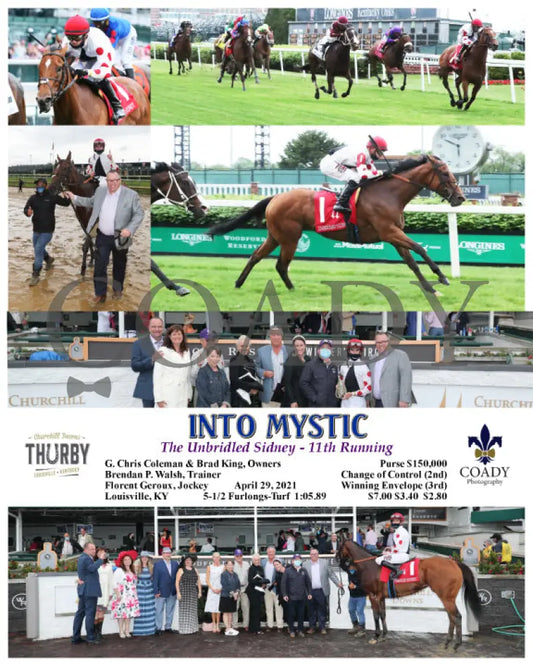 Into Mystic - The Unbridled Sidney 11Th Running 04-29-21 R10 Cd Churchill Downs