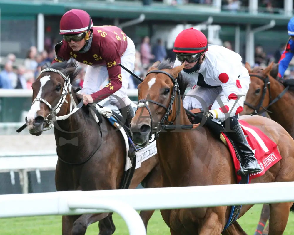 Into Mystic - The Unbridled Sidney 11Th Running 04-29-21 R10 Cd Inside Finish 01 Churchill Downs