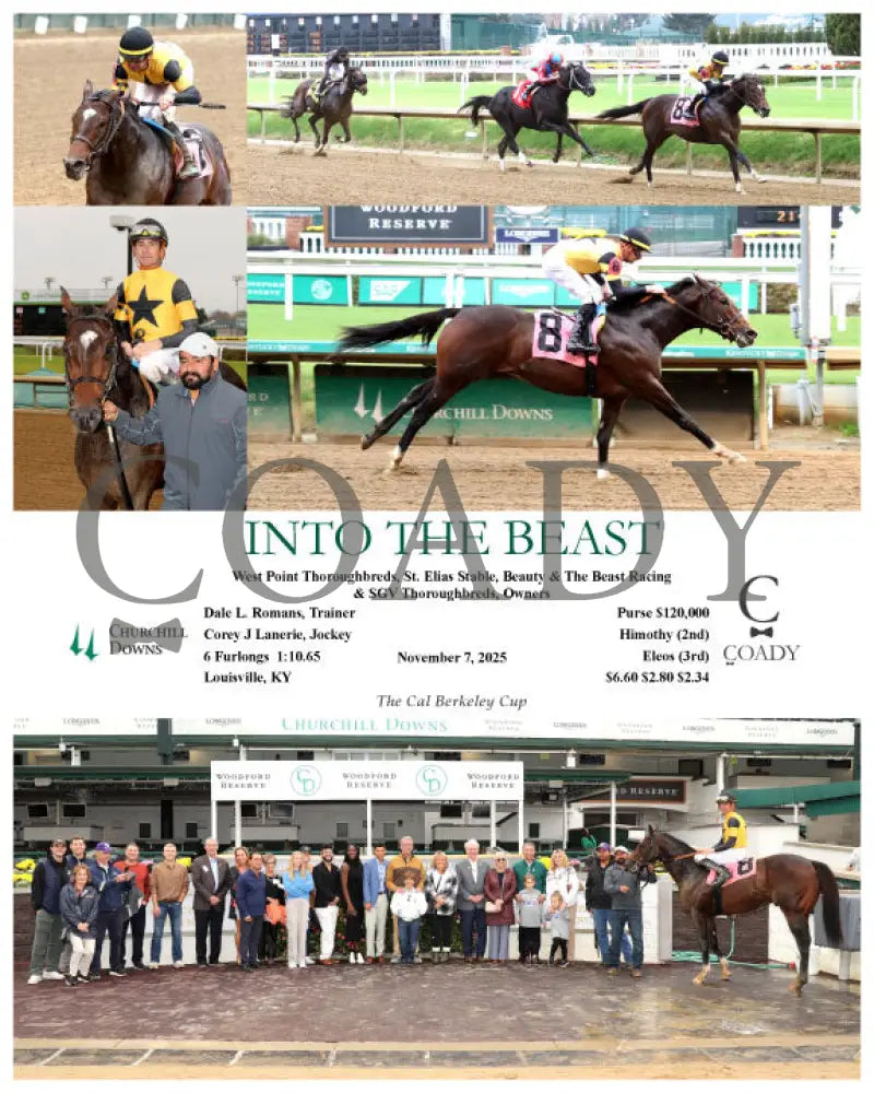 INTO THE BEAST - 11-07-25 - R06 - CD Churchill Downs