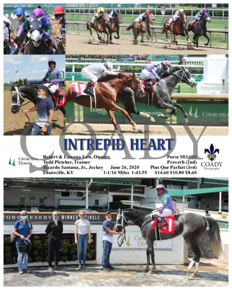 Intrepid Heart - 06-26-20 R07 Cd Churchill Downs