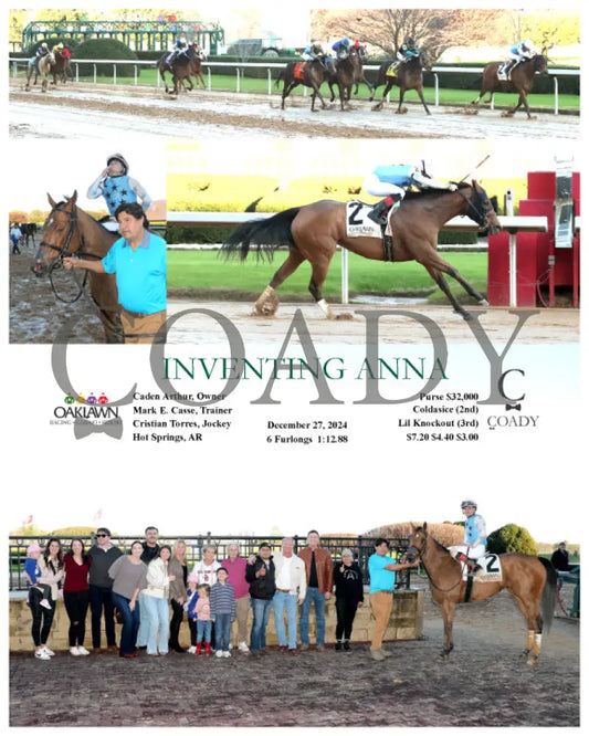 Inventing Anna - 12-27-24 R08 Op Oaklawn Park