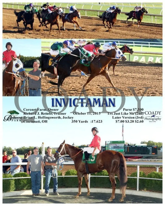 Invictaman - 101115 Race 08 Btp Belterra Park
