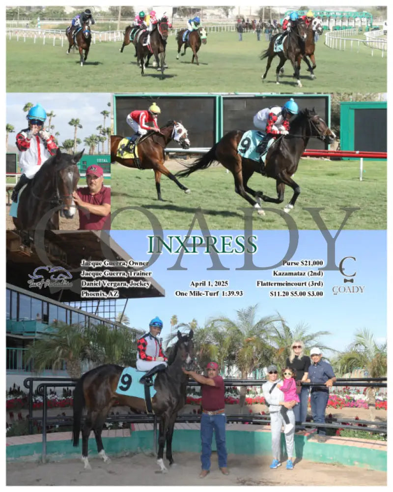 INXPRESS - 04-01-25 - R08 - TUP Turf Paradise