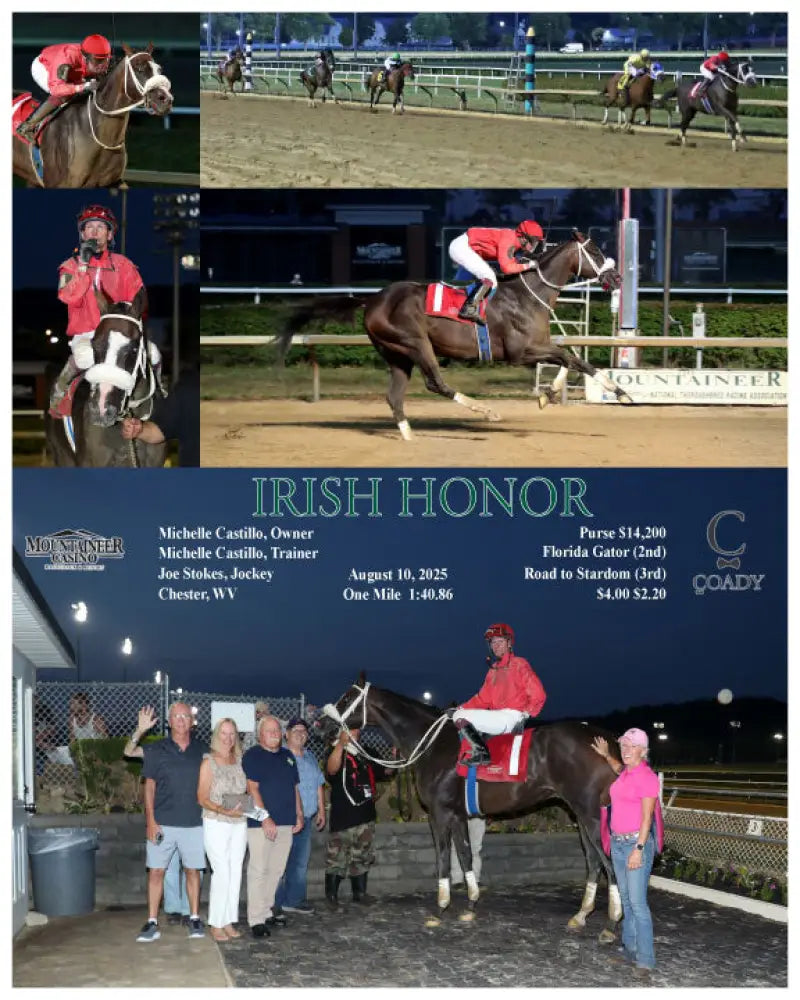 IRISH HONOR - 08-10-25 - R04 - MNR Mountaineer Park