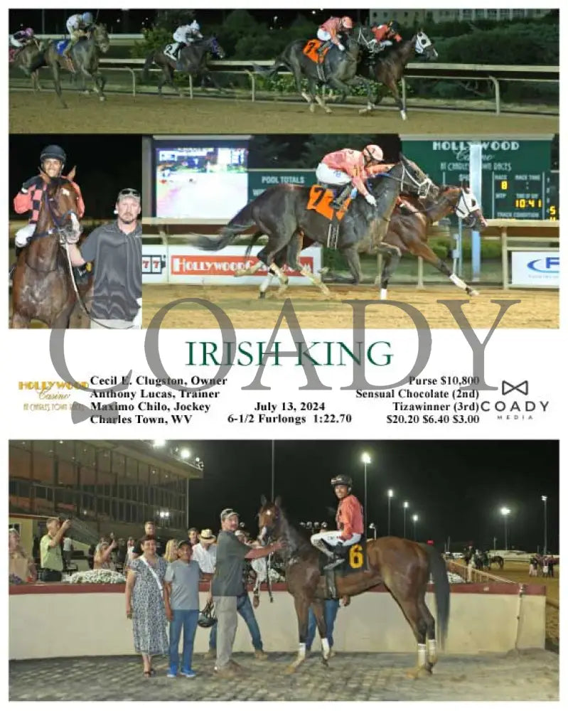 Irish King - 07-13-24 R08 Ct Hollywood Casino At Charles Town Races