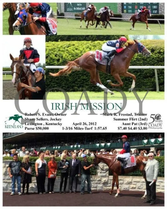 Irish Mission - 042612 Race 04 Keeneland