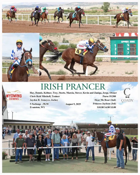IRISH PRANCER - 08-09-25 - R07 - WYO Wyoming Downs