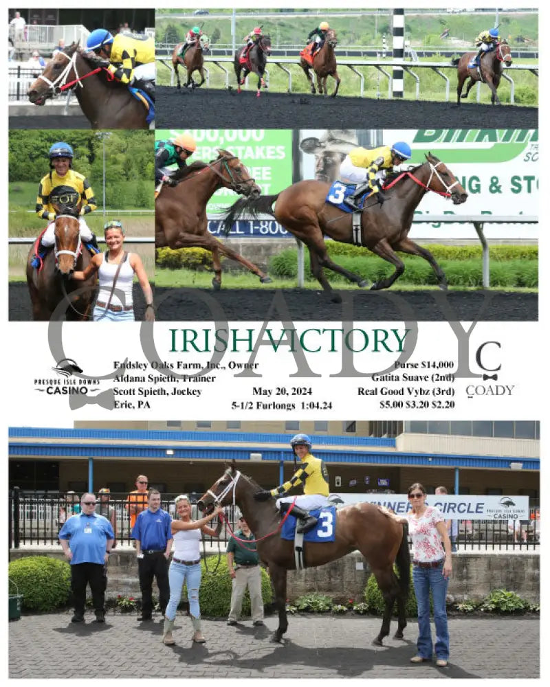 Irish Victory - 05-20-24 R01 Pid Presque Isle Downs