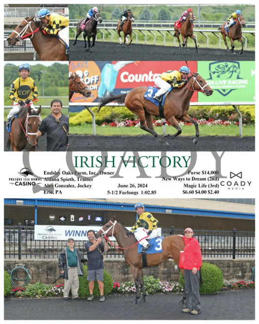 Irish Victory - 06-26-24 R06 Pid Presque Isle Downs