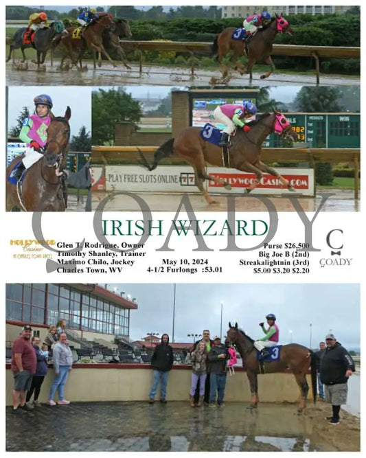 Irish Wizard - 05-10-24 R01 Ct Hollywood Casino At Charles Town Races