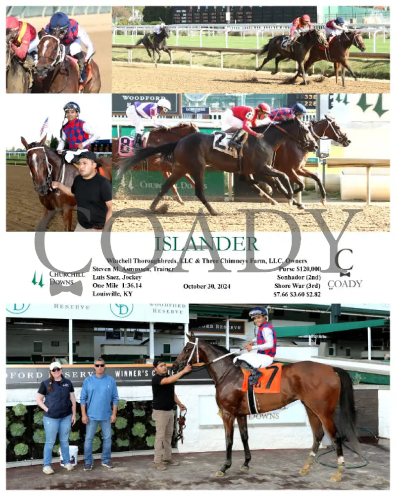 Islander - 10-30-24 R07 Cd Churchill Downs