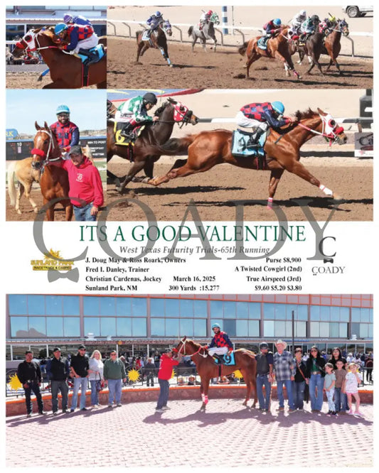 ITS A GOOD VALENTINE - West Texas Futurity Trials-65th Running - 03-16-25 - R07 - SUN Sunland Park