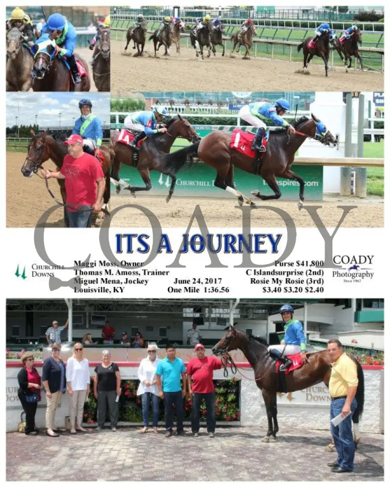 Its A Journey - 062417 Race 05 Cd Churchill Downs