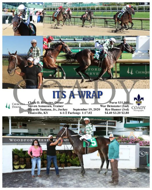 Its A Wrap - 09-19-20 R10 Cd Churchill Downs