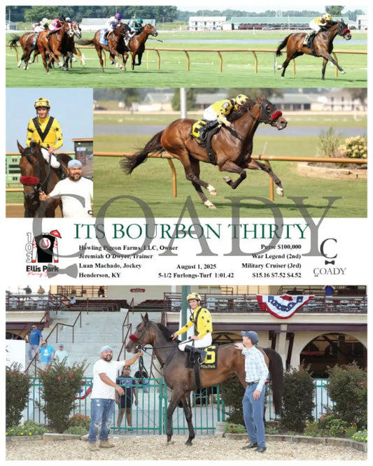 ITS BOURBON THIRTY - 08-01-25 - R10 - ELP Ellis Park
