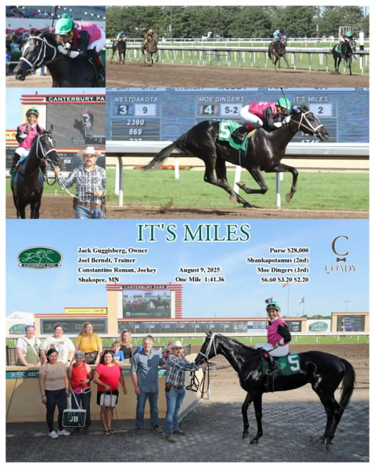IT’S MILES - 08-09-25 - R01 - CBY Canterbury Park