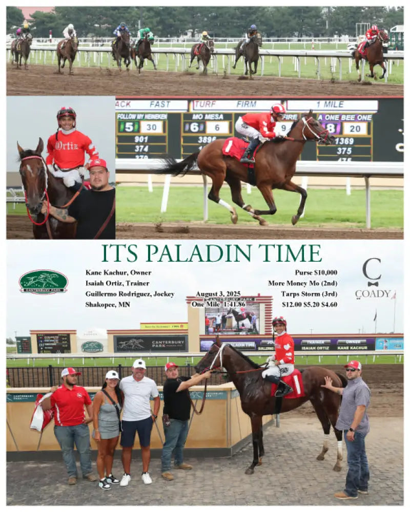 ITS PALADIN TIME - 08-03-25 - R07 - CBY Canterbury Park