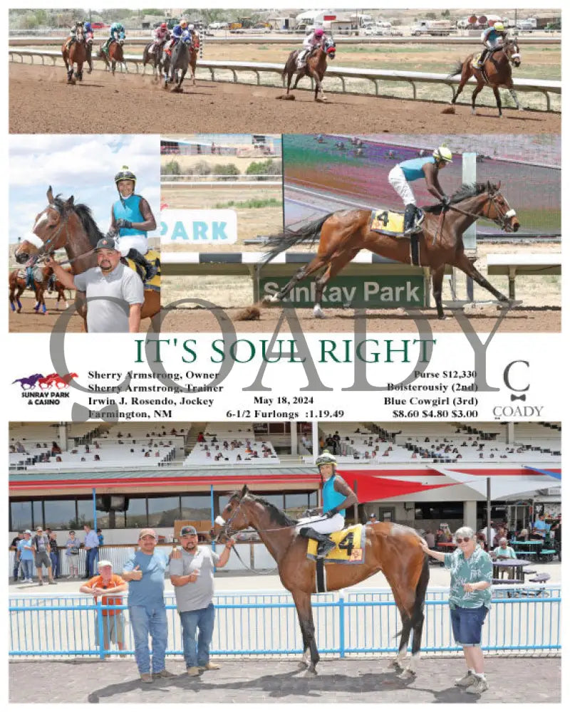 It’s Soul Right - 05-18-24 R03 Srp Sunray Park