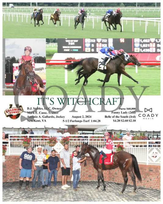 It’s Witchcraft - 08-02-24 R04 Cnl Colonial Downs