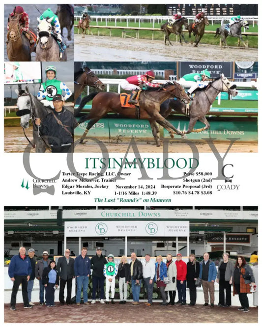Itsinmyblood - 11-14-24 R09 Cd Group Churchill Downs