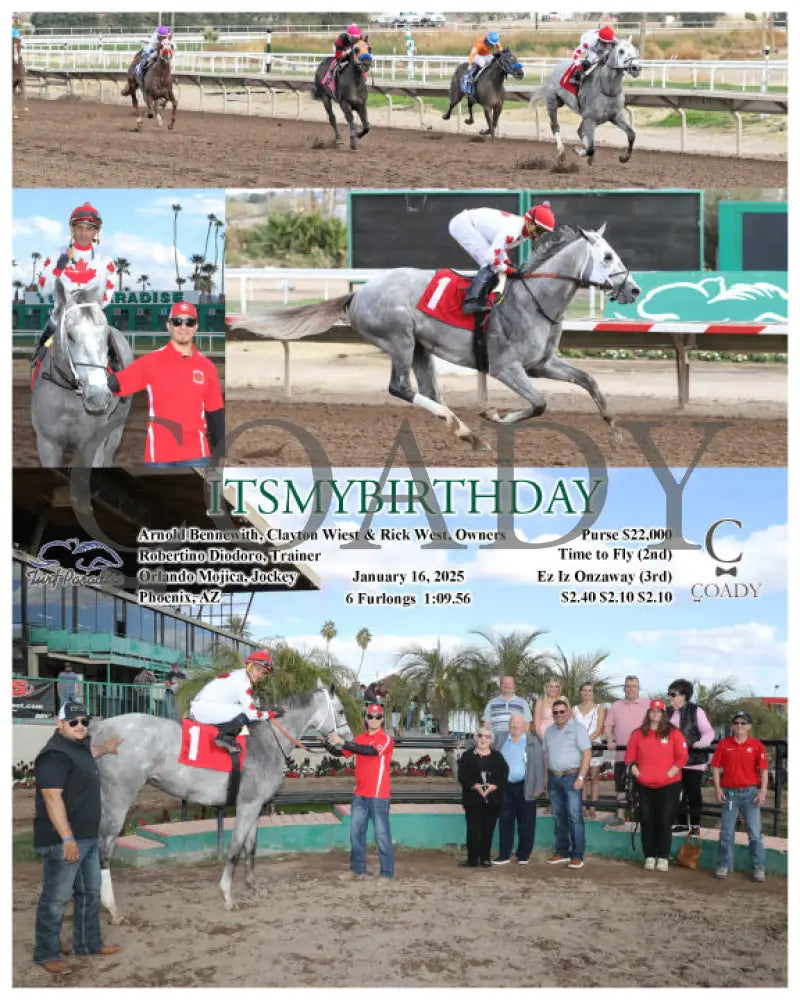 Itsmybirthday - 01-16-25 R05 Tup Turf Paradise