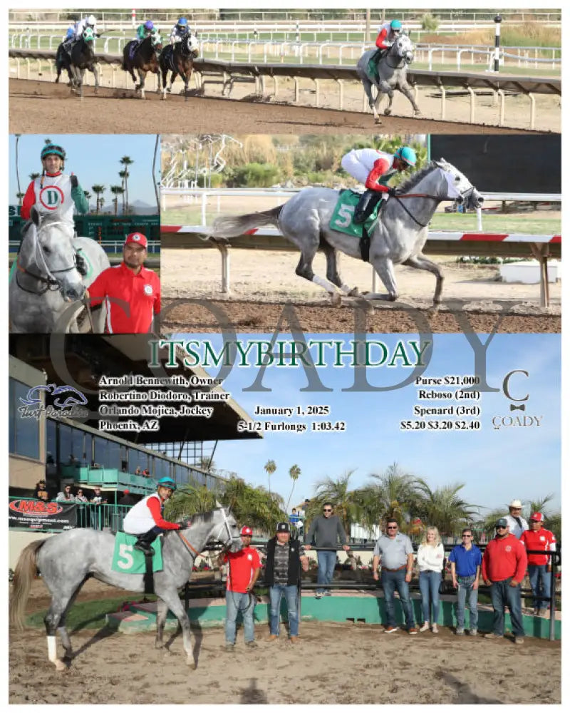 Itsmybirthday - 01-01-25 R07 Tup Turf Paradise
