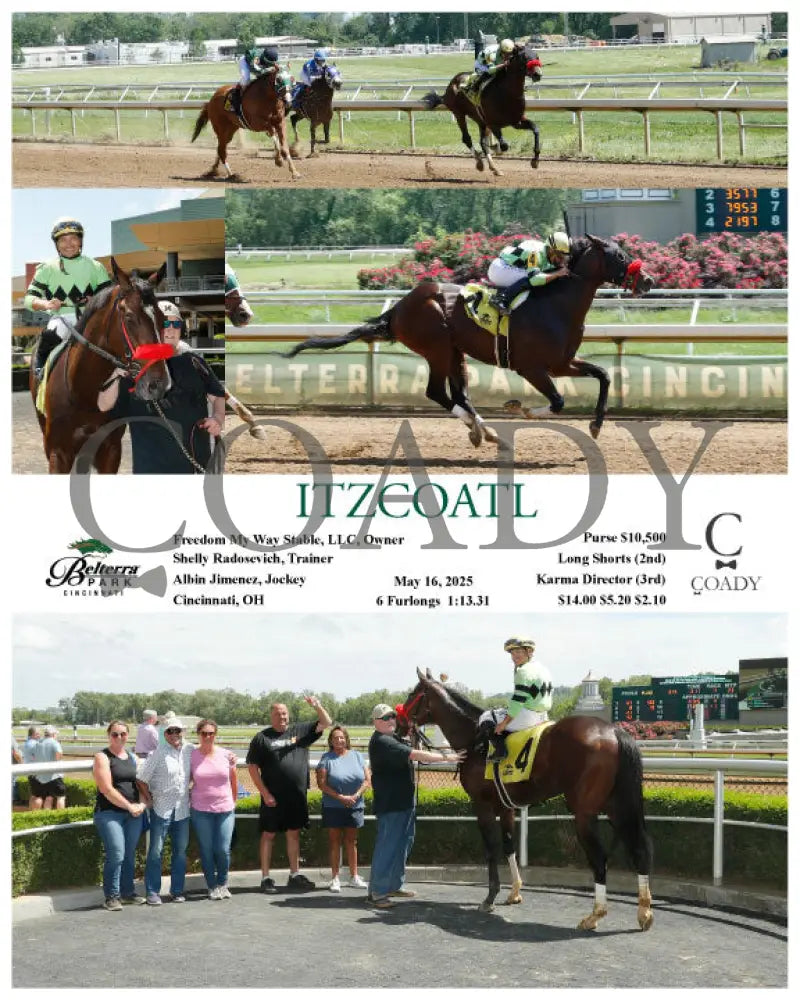 ITZCOATL - 05-16-25 - R06 - BTP Churchill Downs