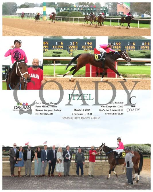 ITZEL - 031425 - Race 03 - OP Oaklawn Park