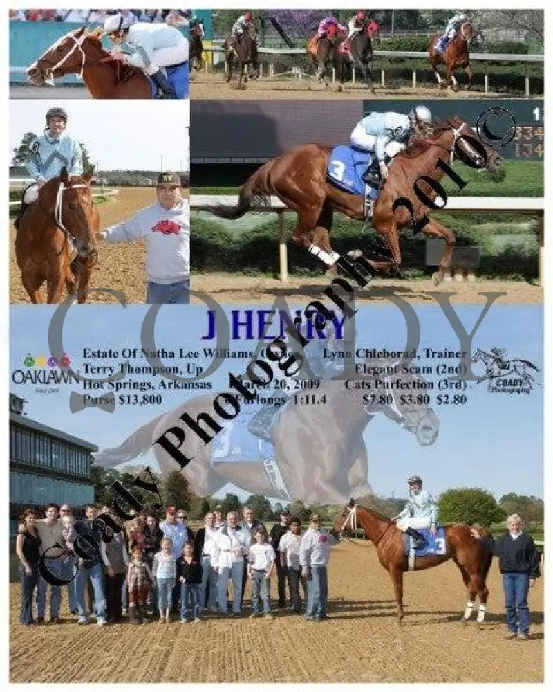 J Henry - 3 20 2009 Oaklawn Park