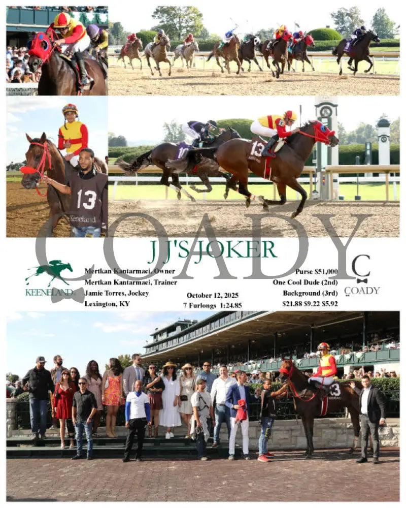 J J’S JOKER - 10-12-25 - R08 - KEE Keeneland