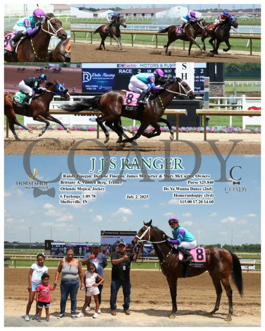 J J’S RANGER - 07-02-25 - R02 - IND Indiana Grand