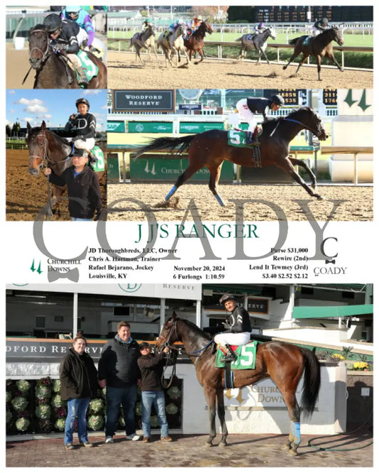 J J’s Ranger - 112024 Race 05 Cd Churchill Downs