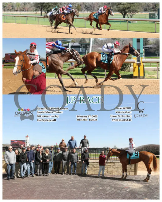 J.P. RACE - 02-17-25 - R02 - OP Oaklawn Park