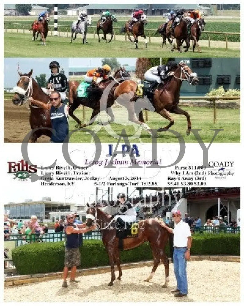 J. Pa - 080314 Race 03 Elp Ellis Park