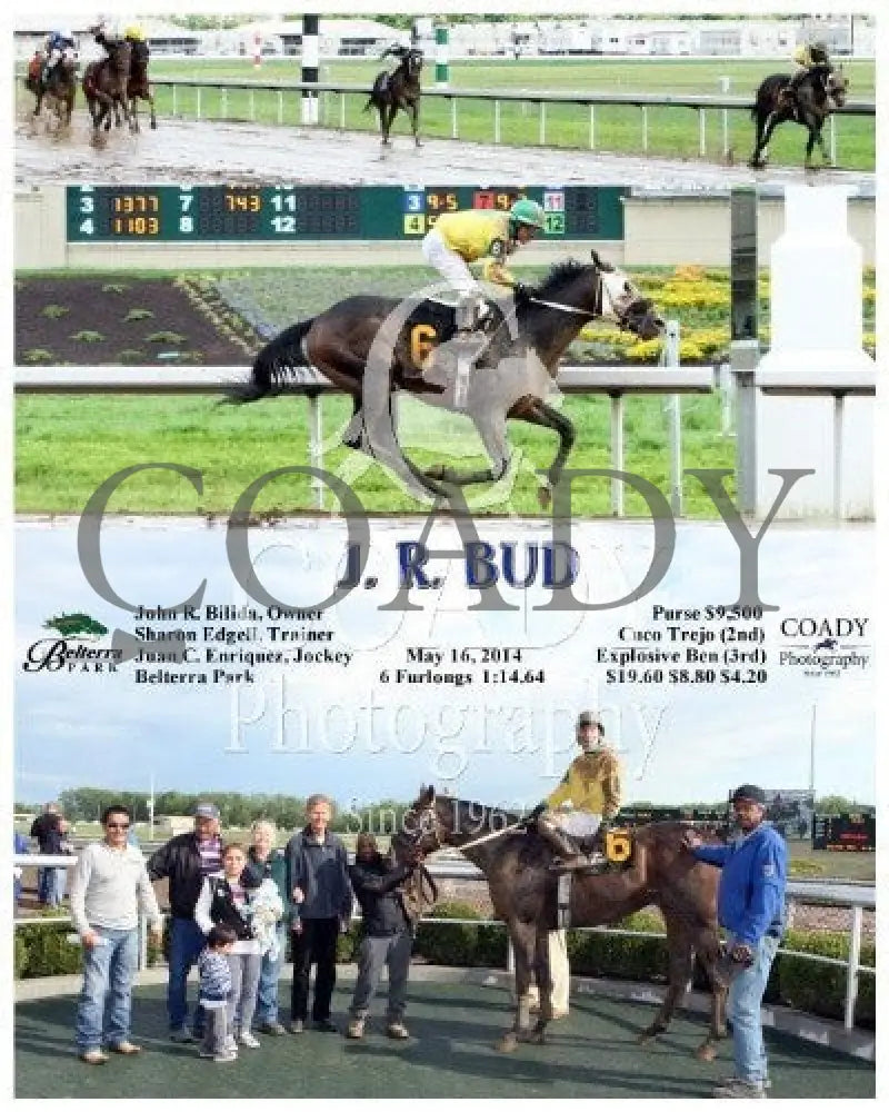J. R. Bud - 051614 Race 05 Btp Belterra Park