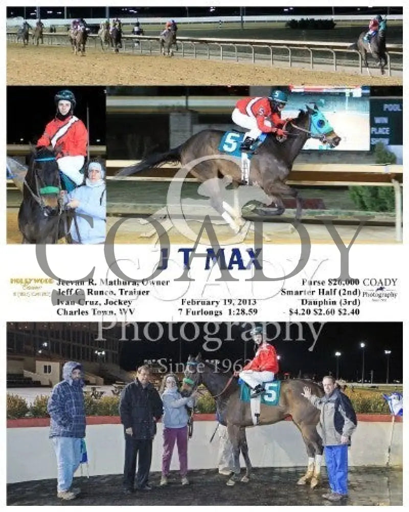 J T Max - 021913 Race 01 Ct Hollywood Casino At Charles Town Races